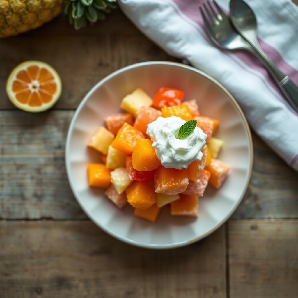 Frozen Fruit Salad