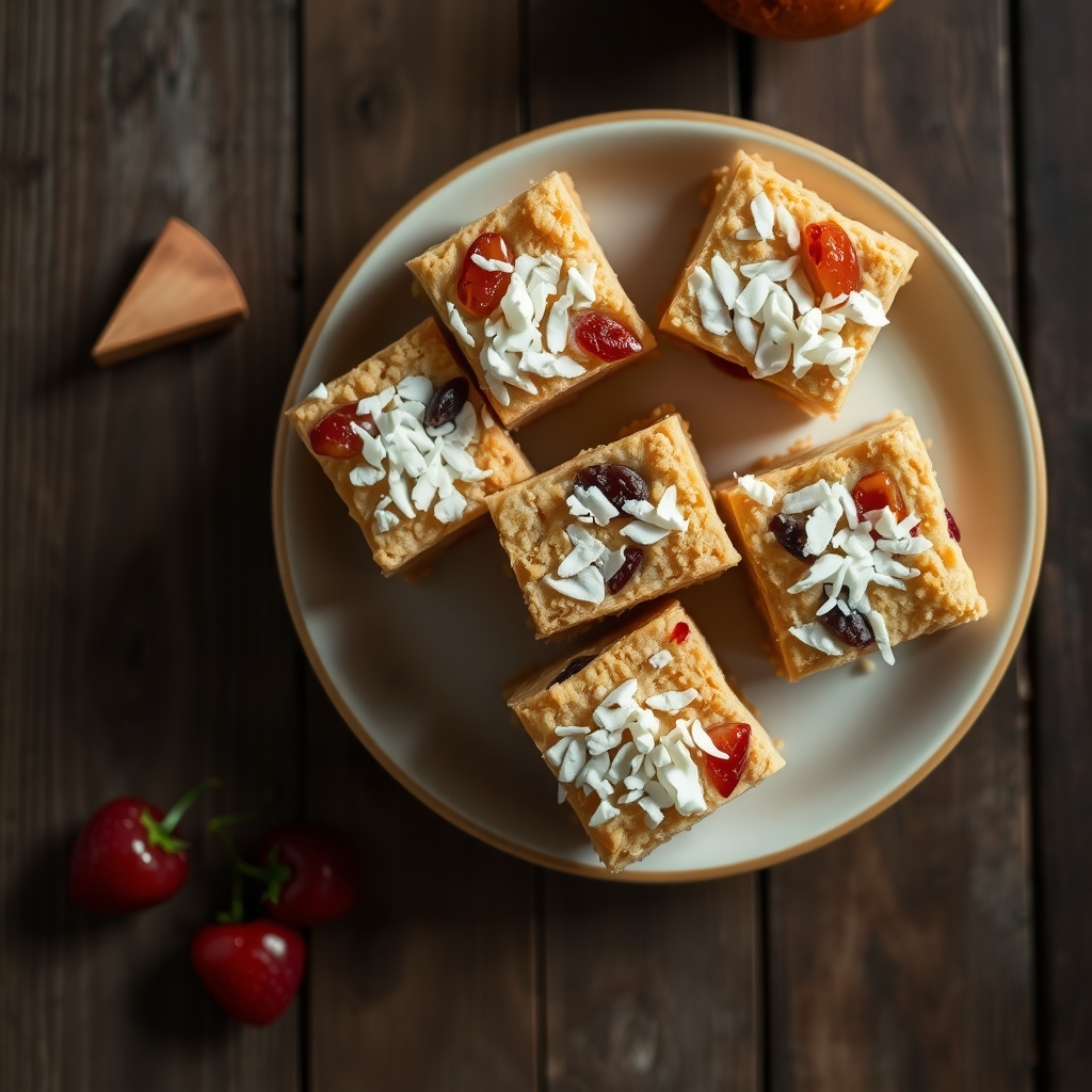 Fruit Cake Squares