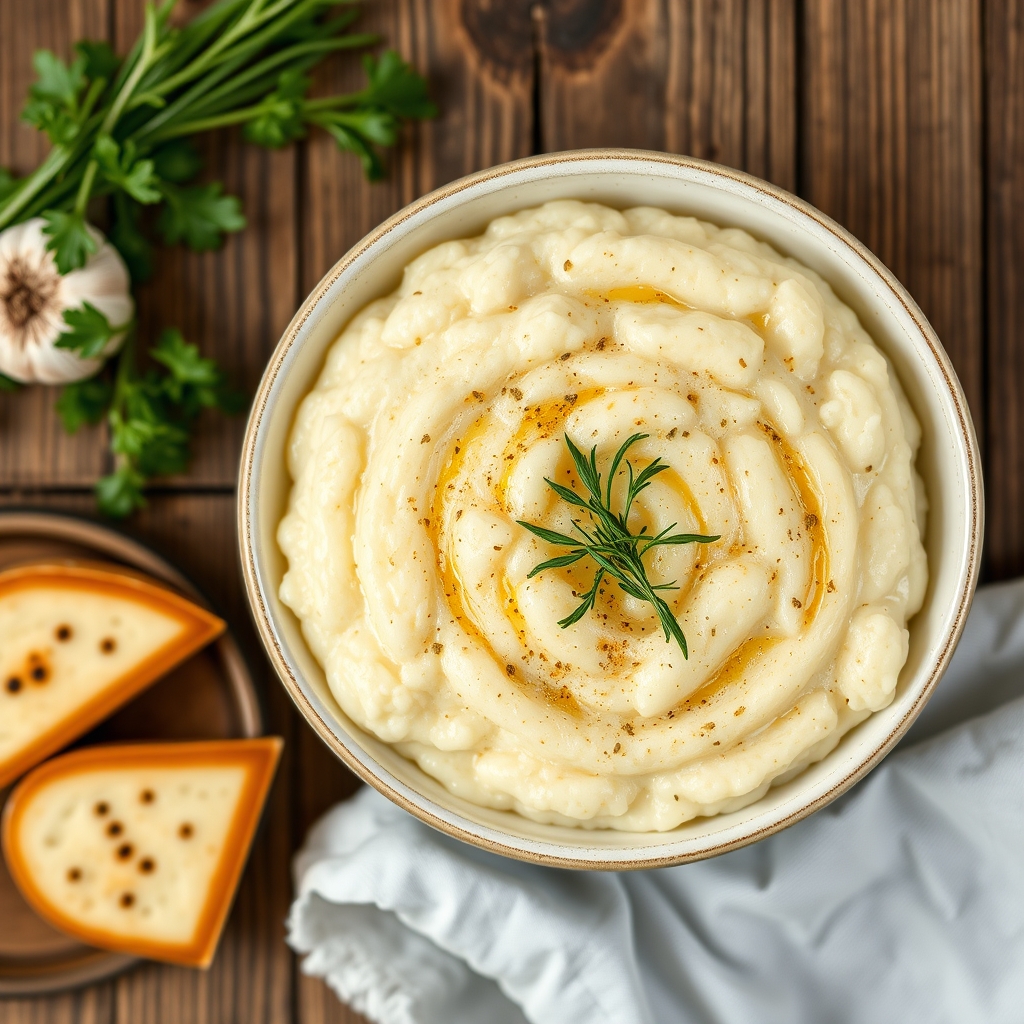 Garlic Cheese Grits