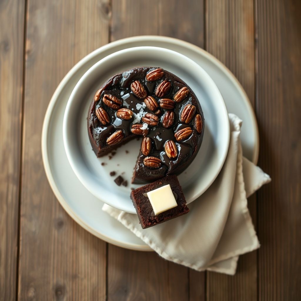 German Chocolate Upside-Down Cake