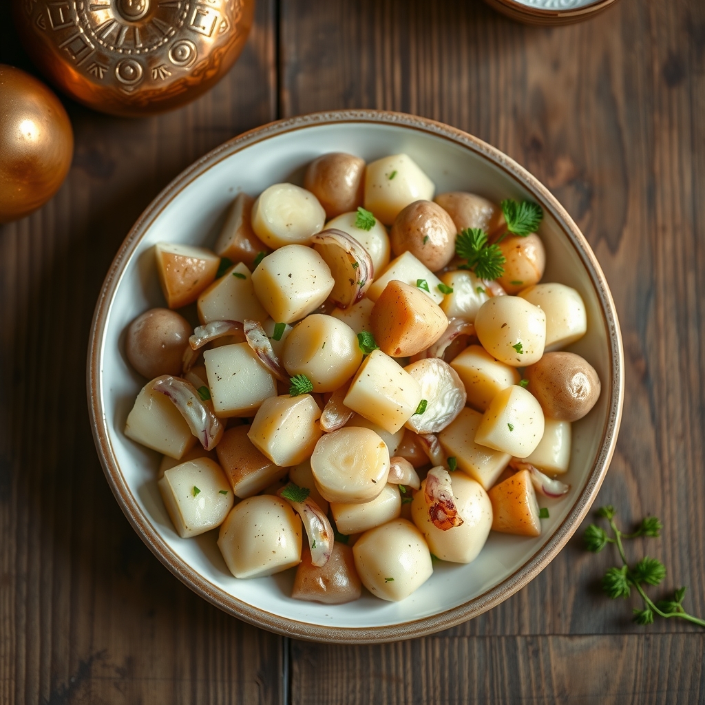 German Potato Salad(Kantoffie Salad)