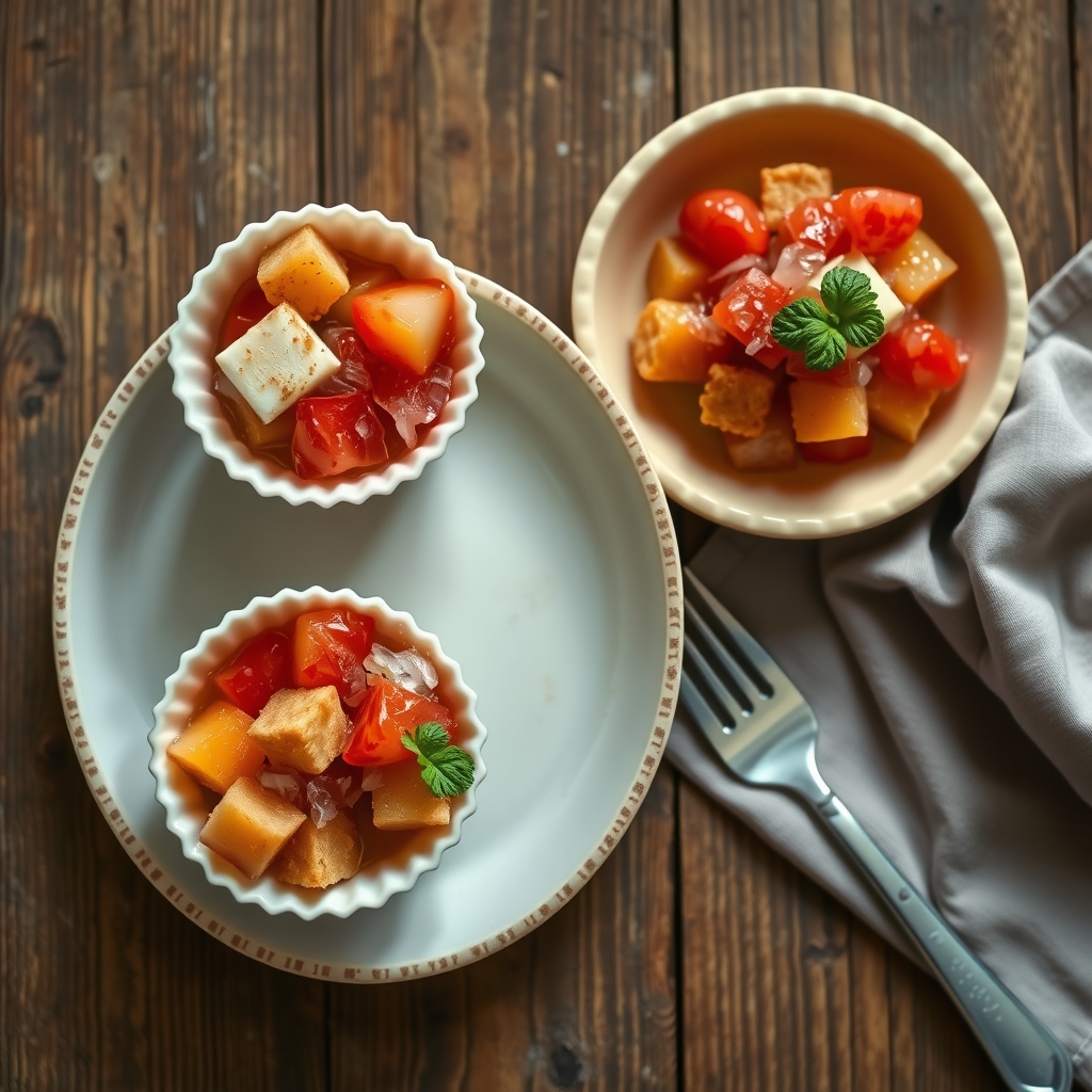Ginger Fruit Cups