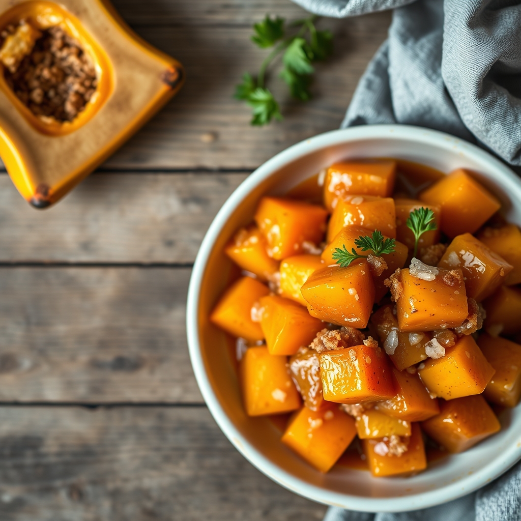 Glazed Butternut Squash