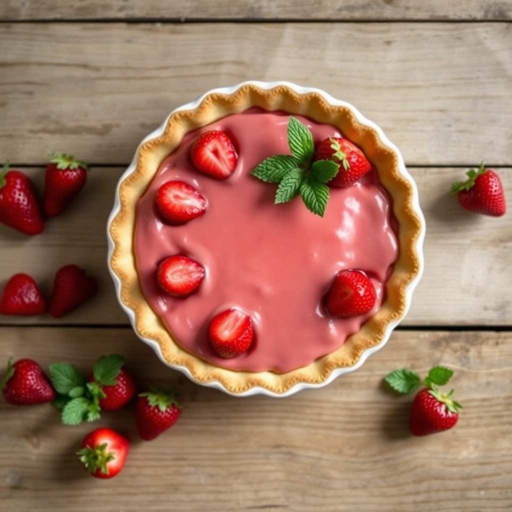 Glazed Strawberry Pie