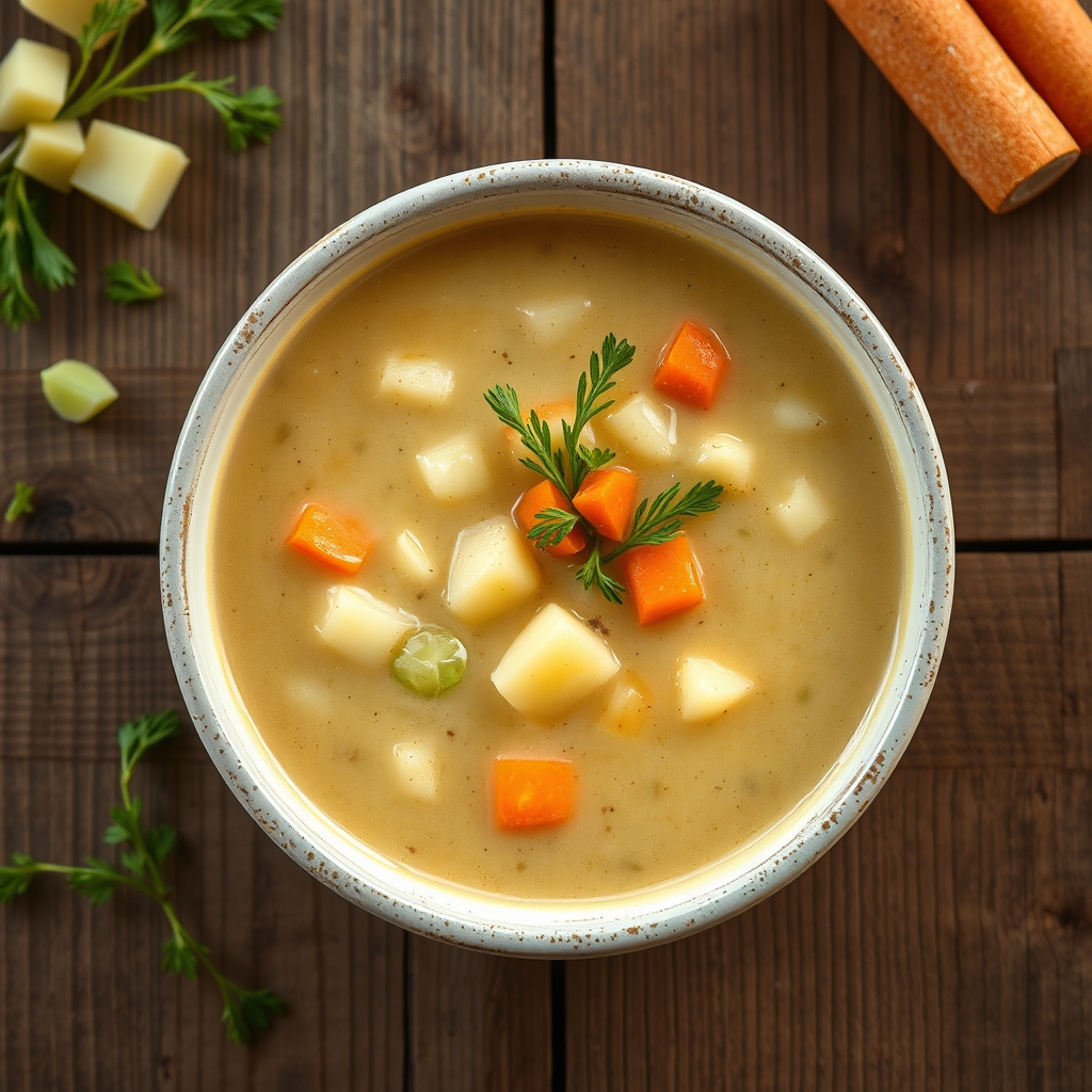 Golden Cream Potato Soup