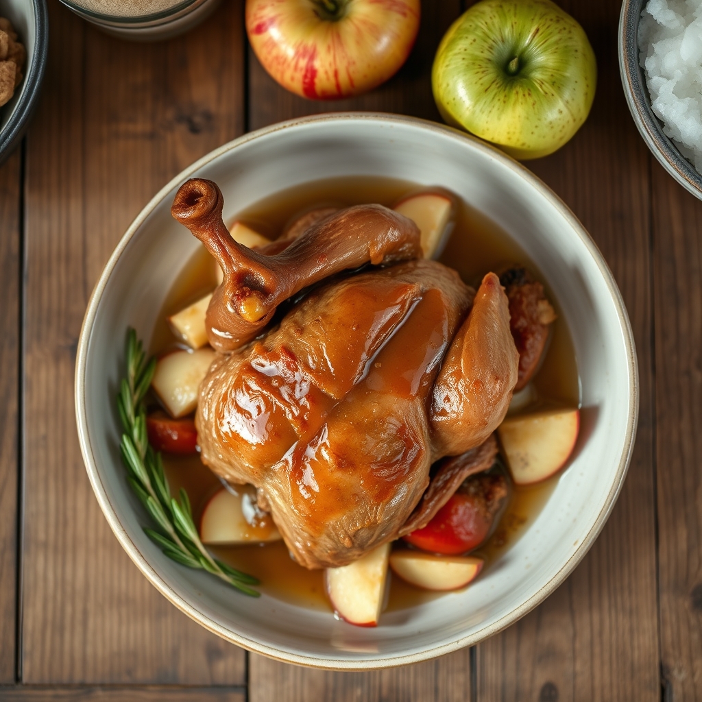 Goose Or Duck And Sweet Dressing