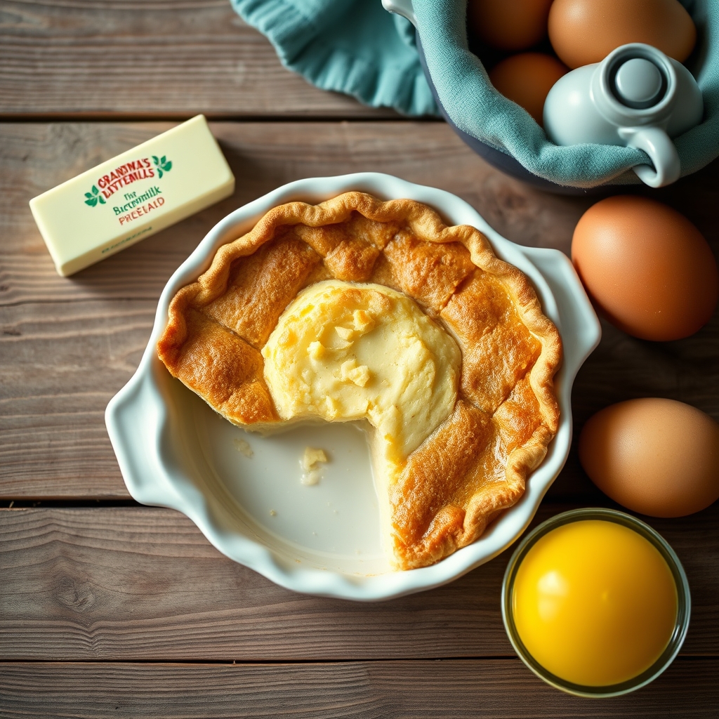 Grandma'S Buttermilk Pie