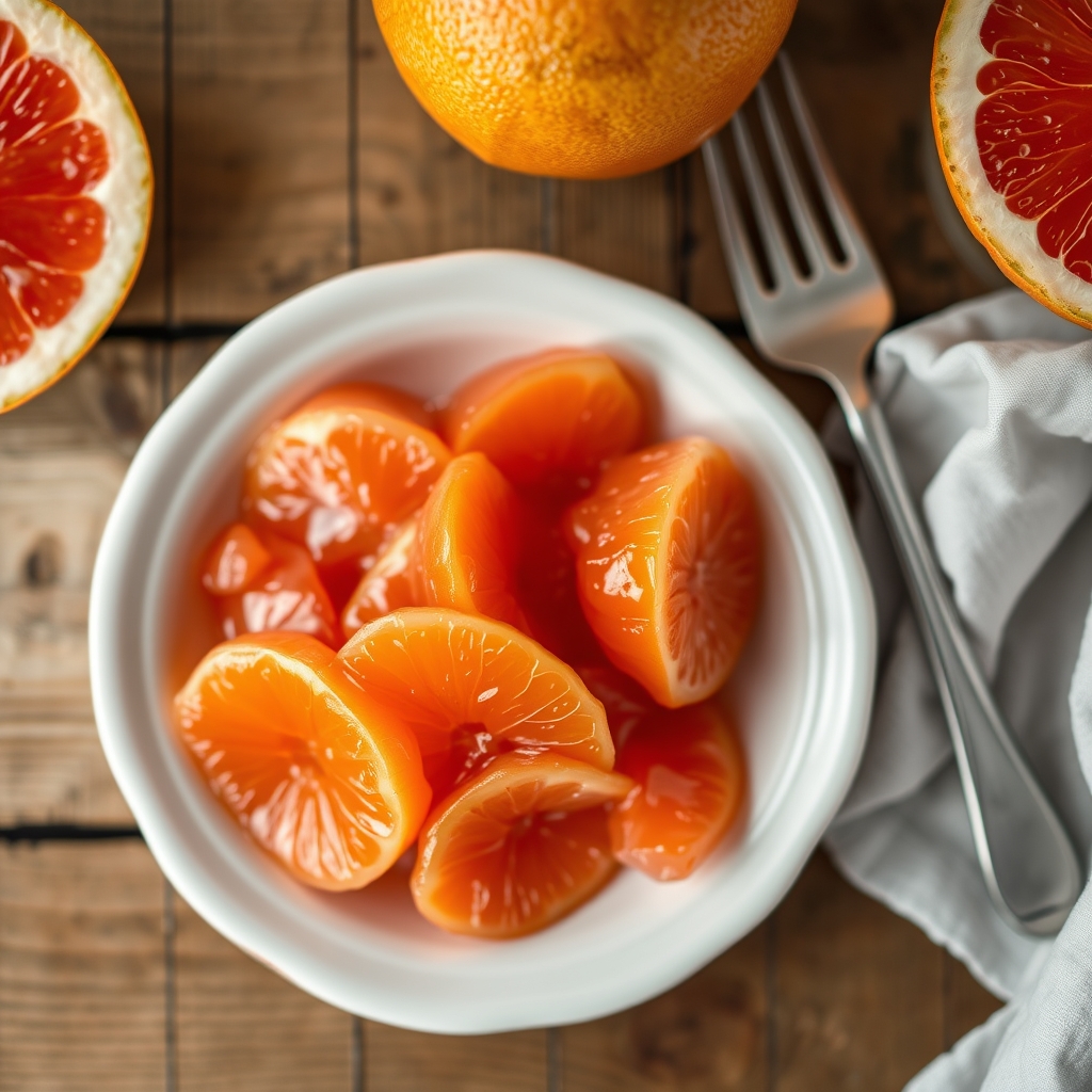 Grapefruit Peel Candied