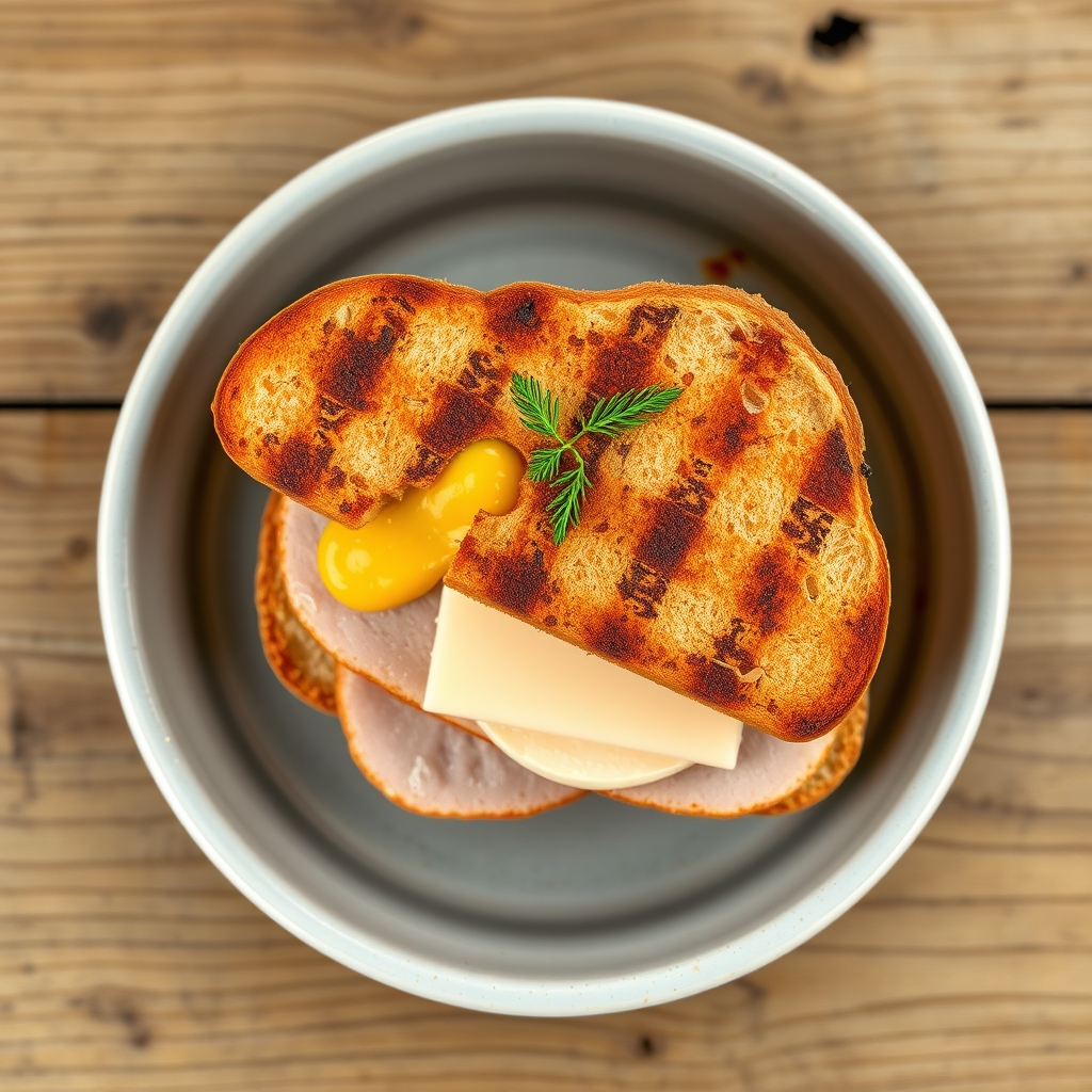 Grilled Ham Sandwich