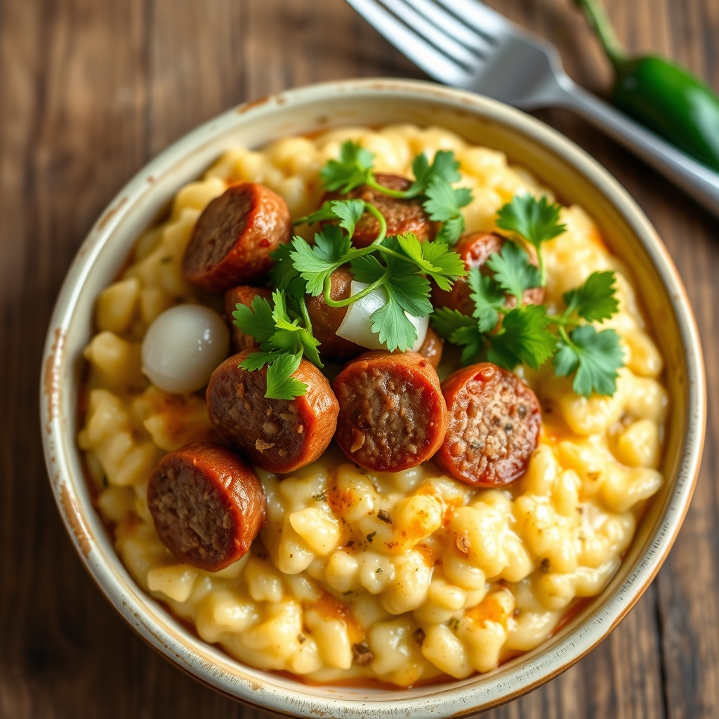Grits And Sausage Casserole