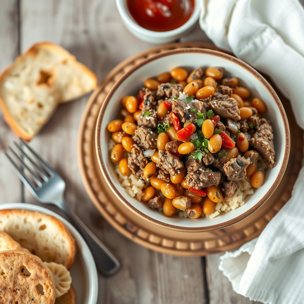 Ground Beef And Beans