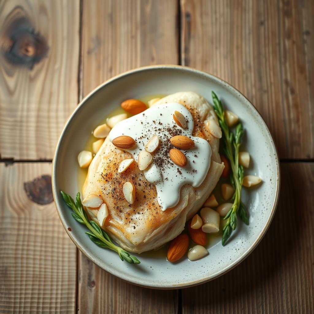 Haddock With Almonds