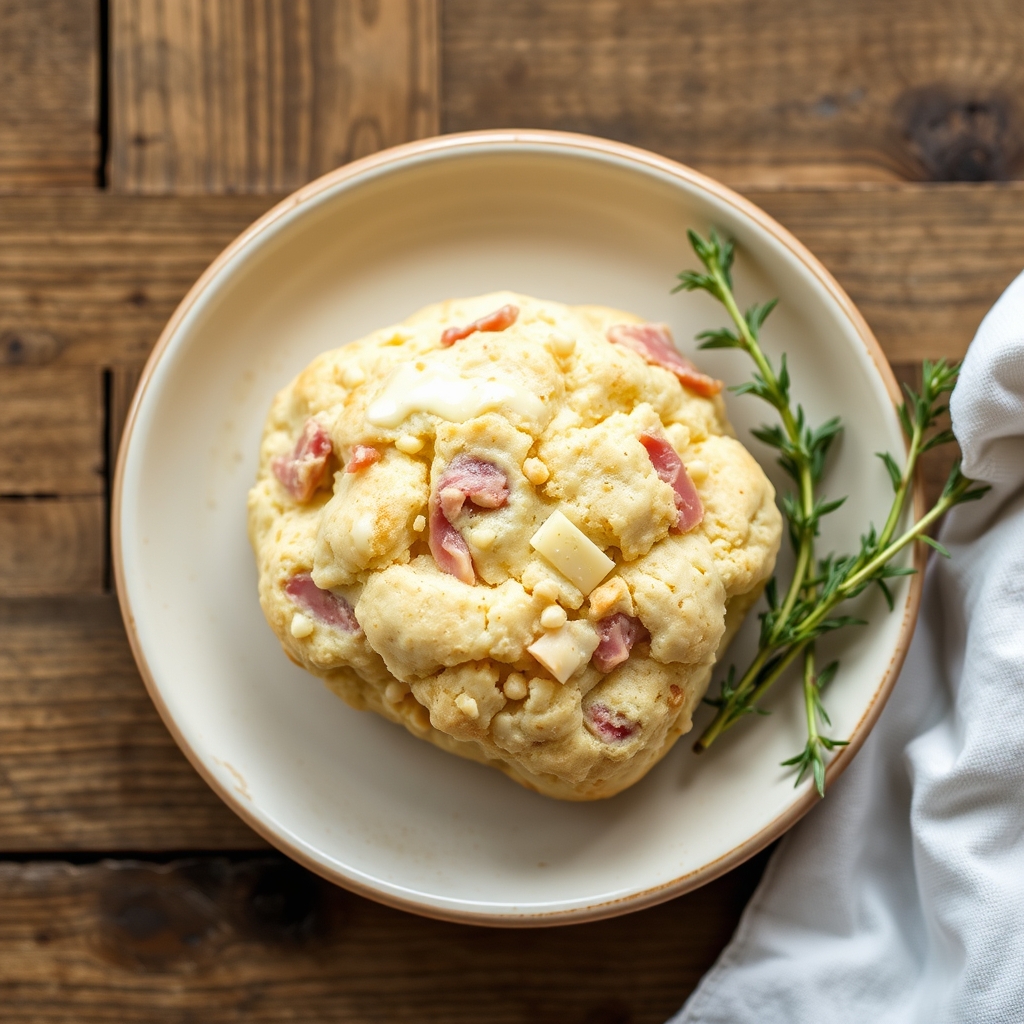 Ham And Cheese Scones