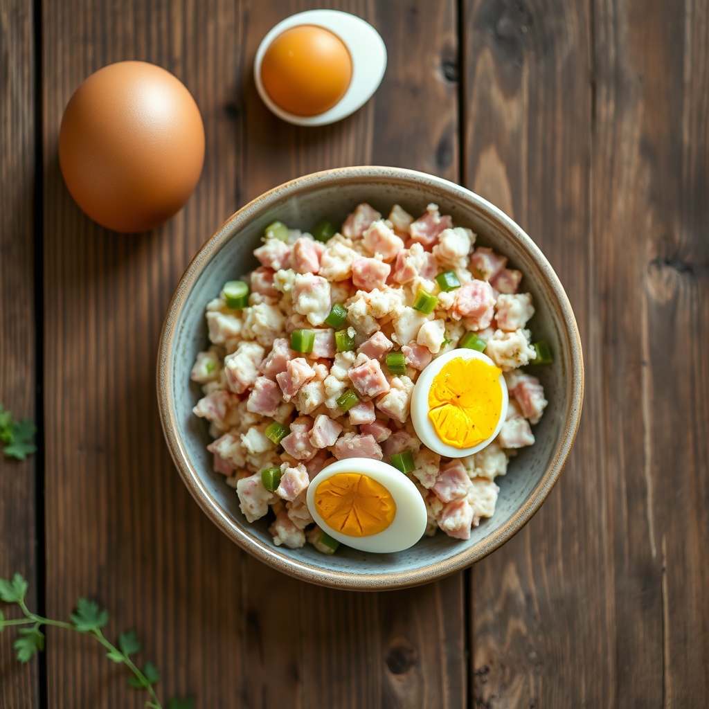 Ham And Egg Salad