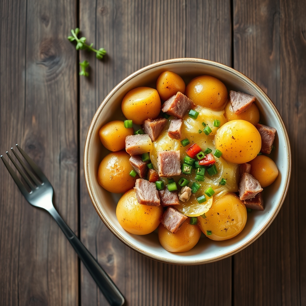 Ham And Potato Casserole