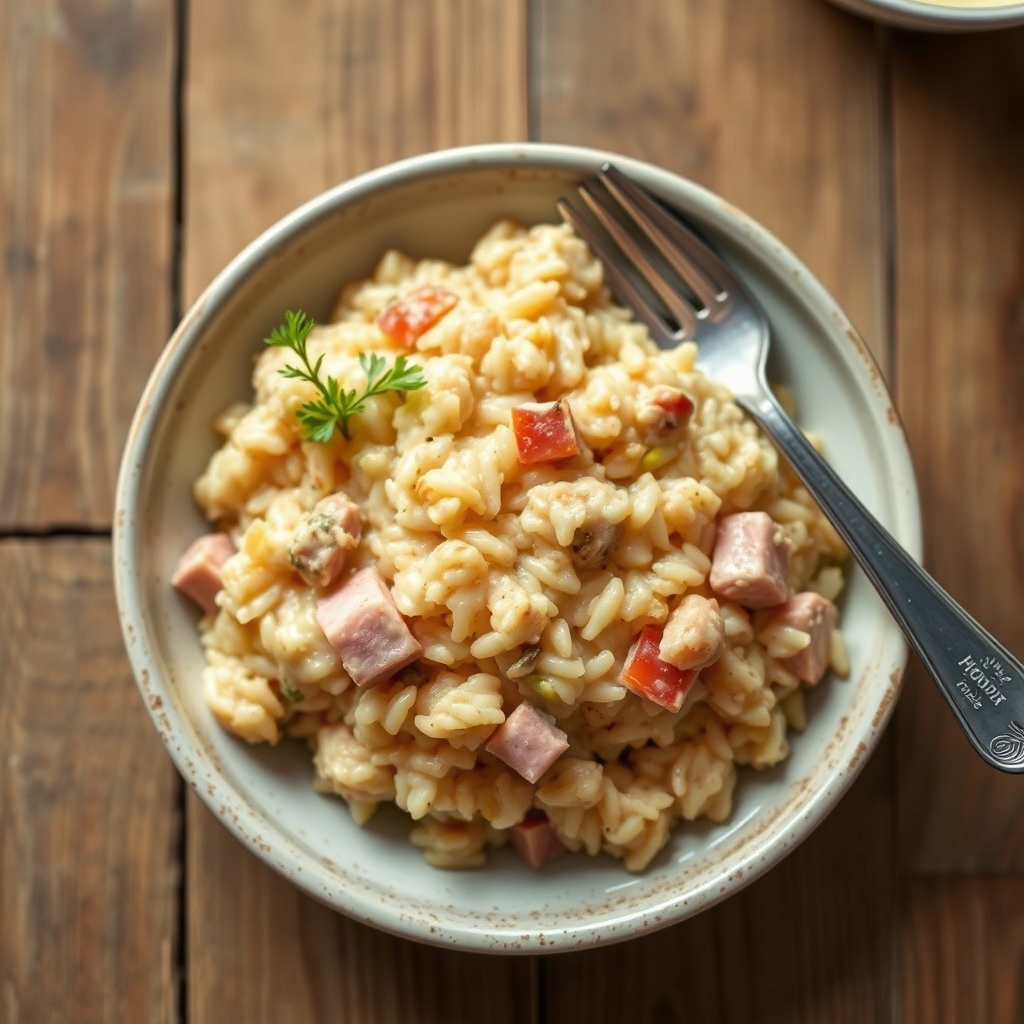 Ham And Rice Casserole