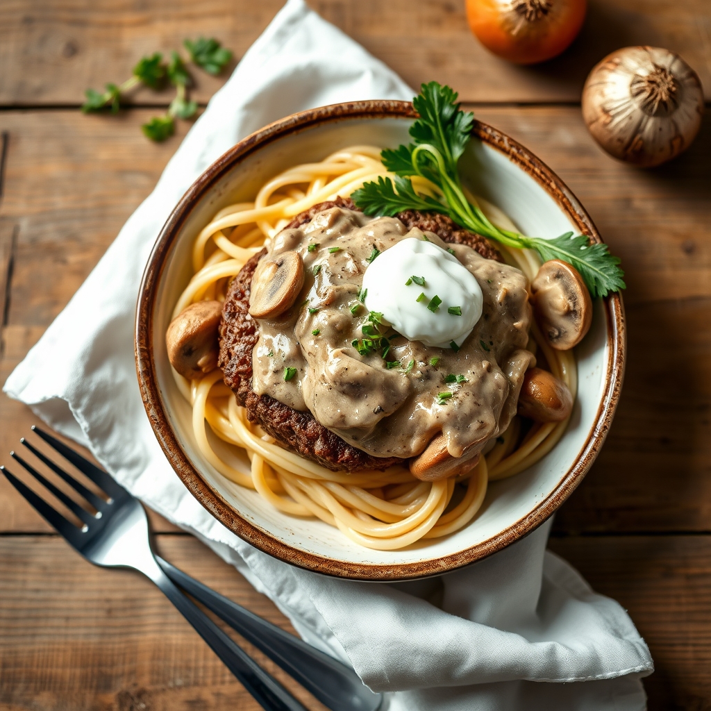 Hamburger Stroganoff