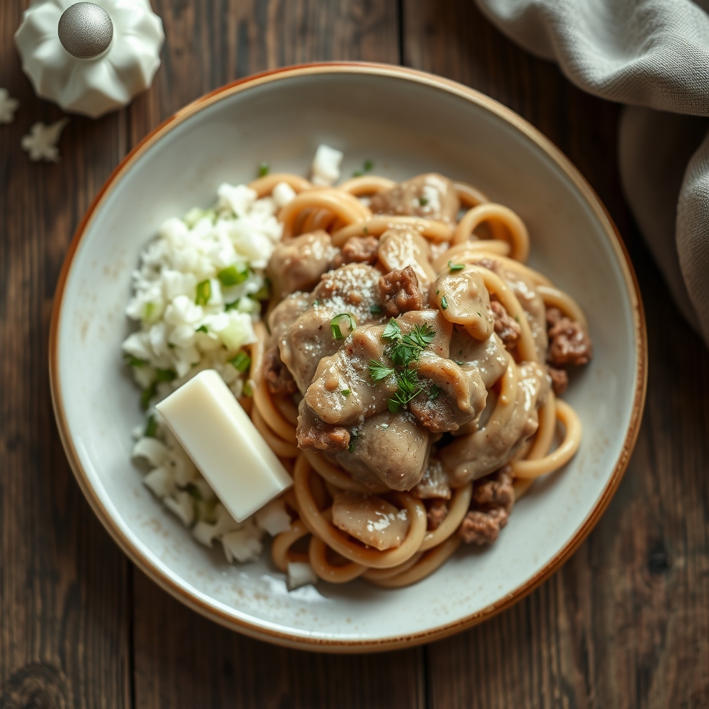 Hamburger Stroganoff