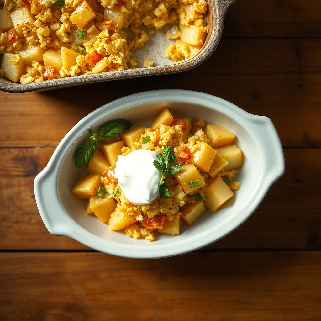 Hash Potato Casserole