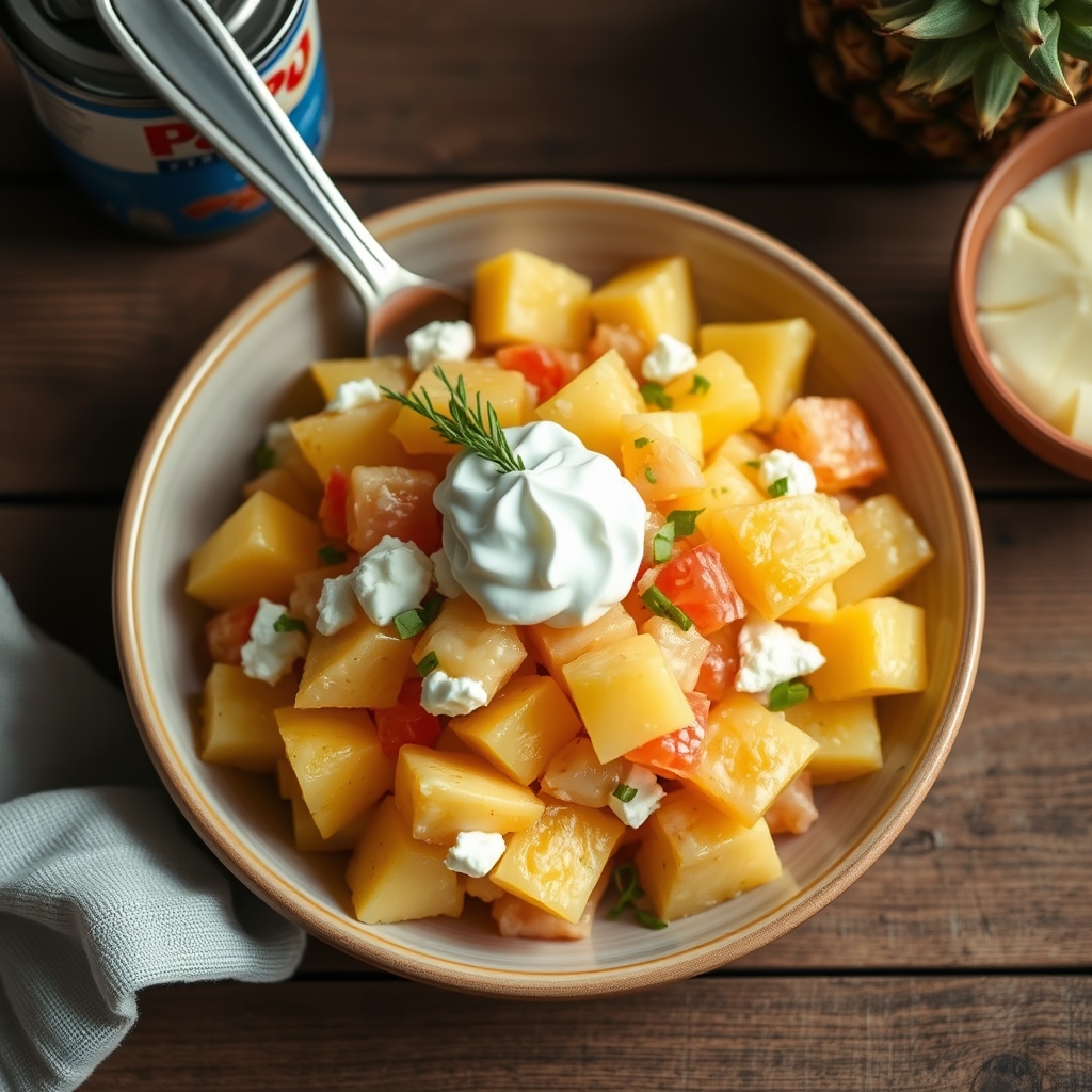 Hawaiian Pineapple Salad