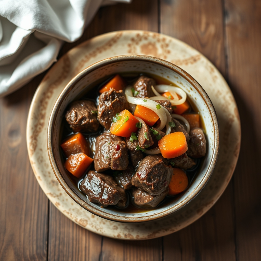 Hearty Beef And Vegetable Potjie