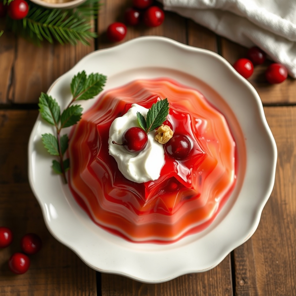 Holiday Jello Mold