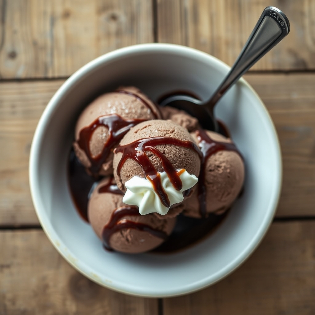 Homemade Chocolate Ice Cream