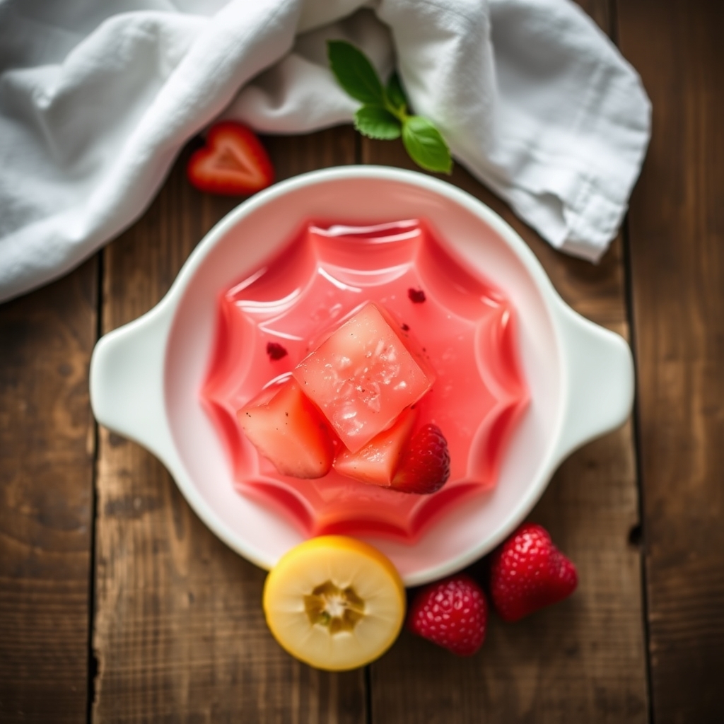 Homemade Fruit Jello