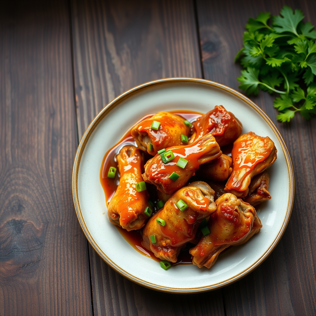 Hot And Sour Turkey Wings