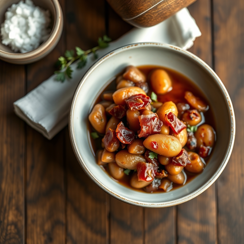 Hot Bean Compote