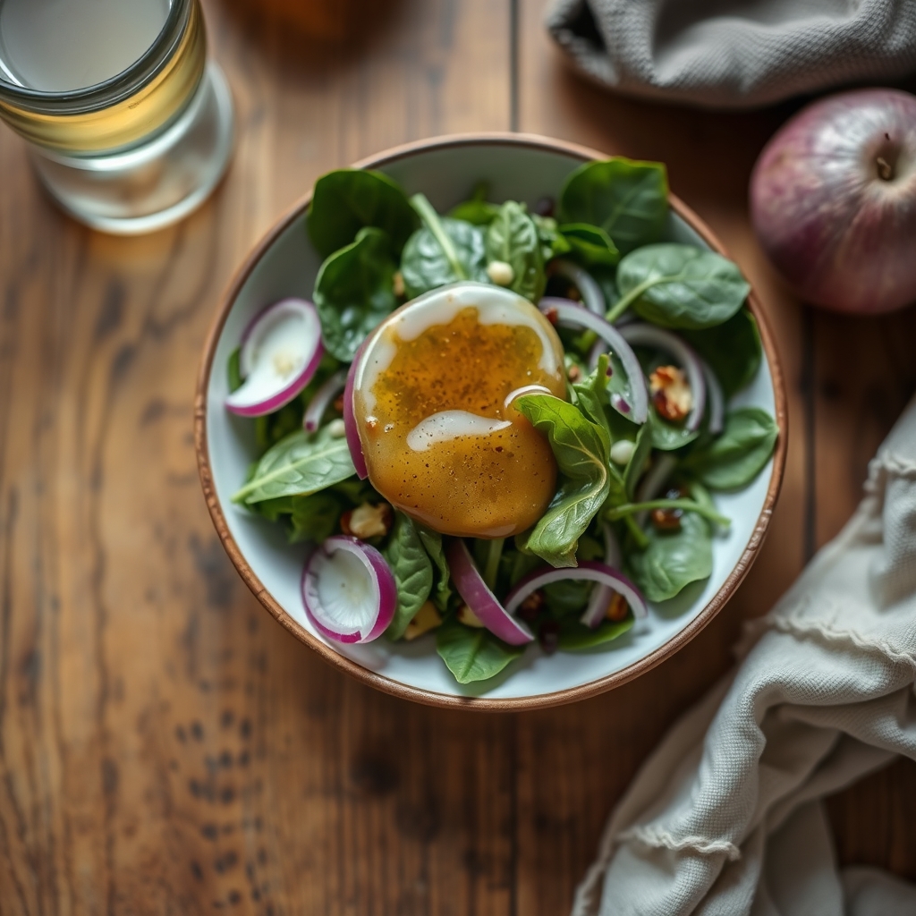 Hot Cider Dressing For Spinach Salad