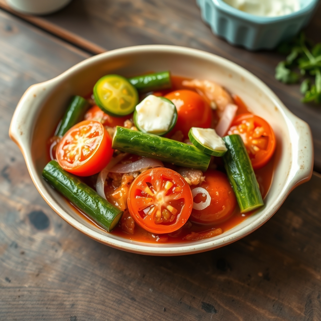 Hot Tomatoes And Cucumbers
