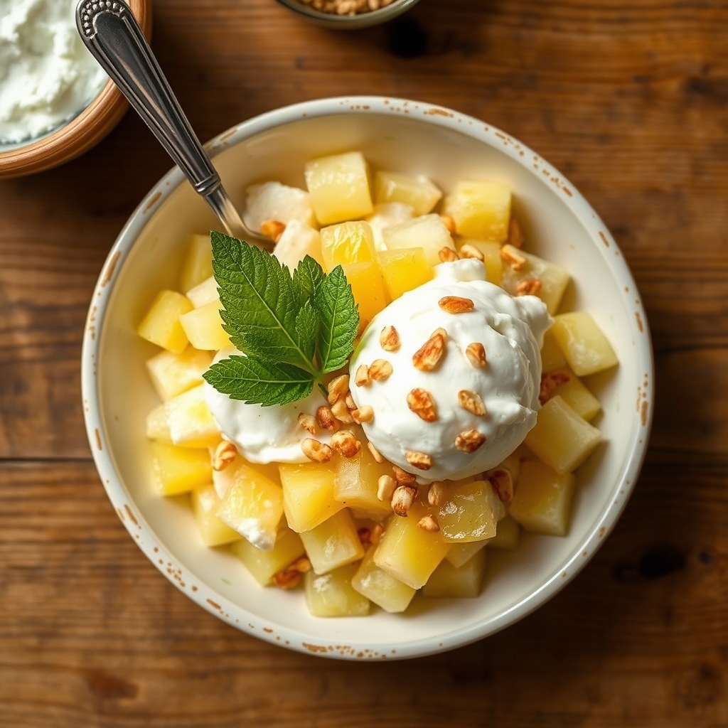 Ice Cream And Jello Salad