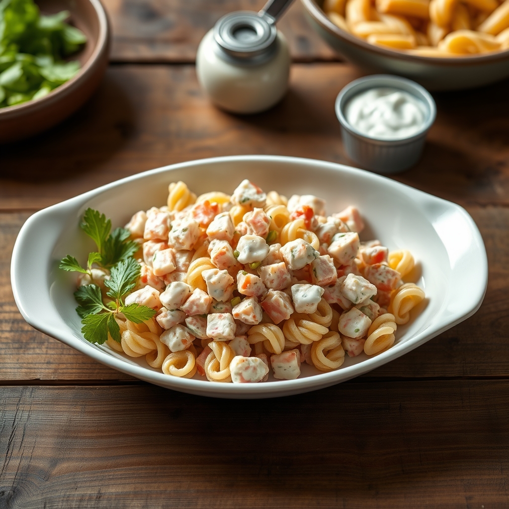 Imitation Crabmeat Salad