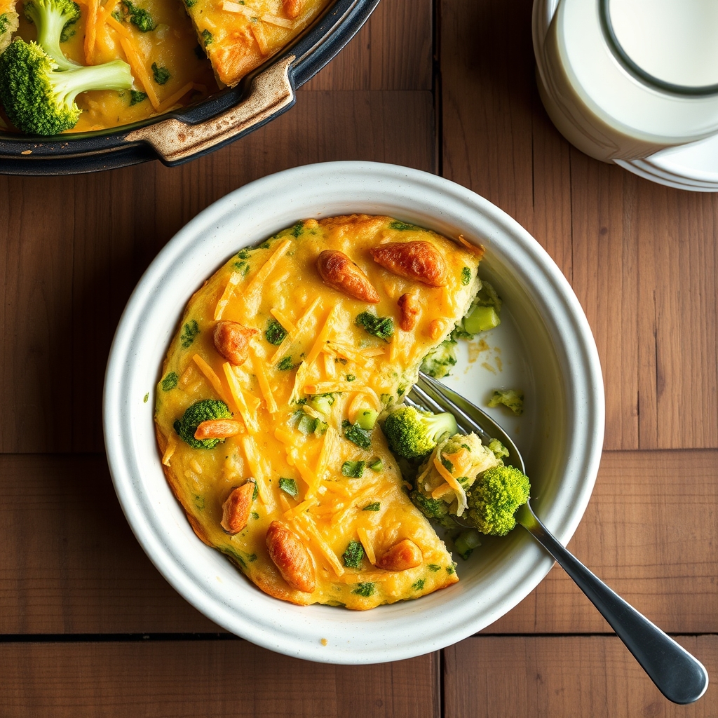Impossible Broccoli Pie