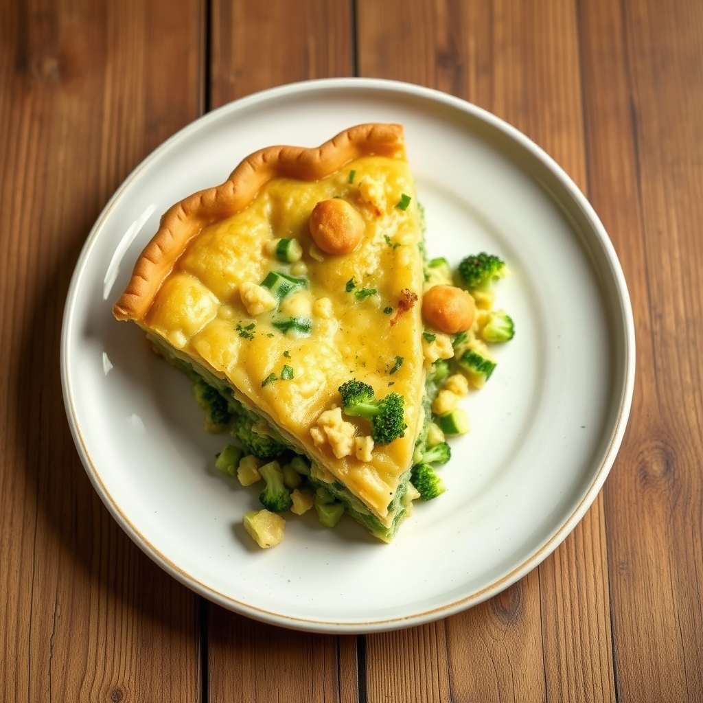 Impossible Vegetable Pie