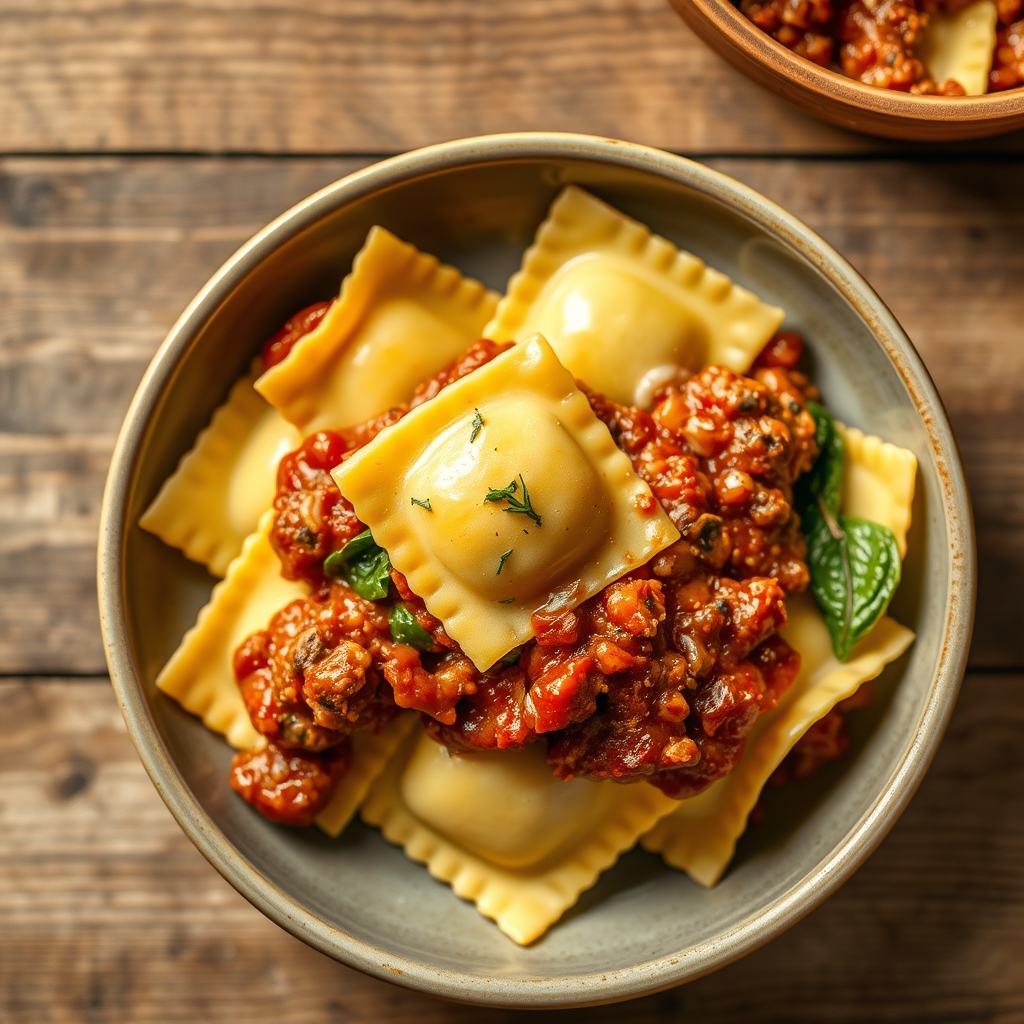 Inside Out Ravioli
