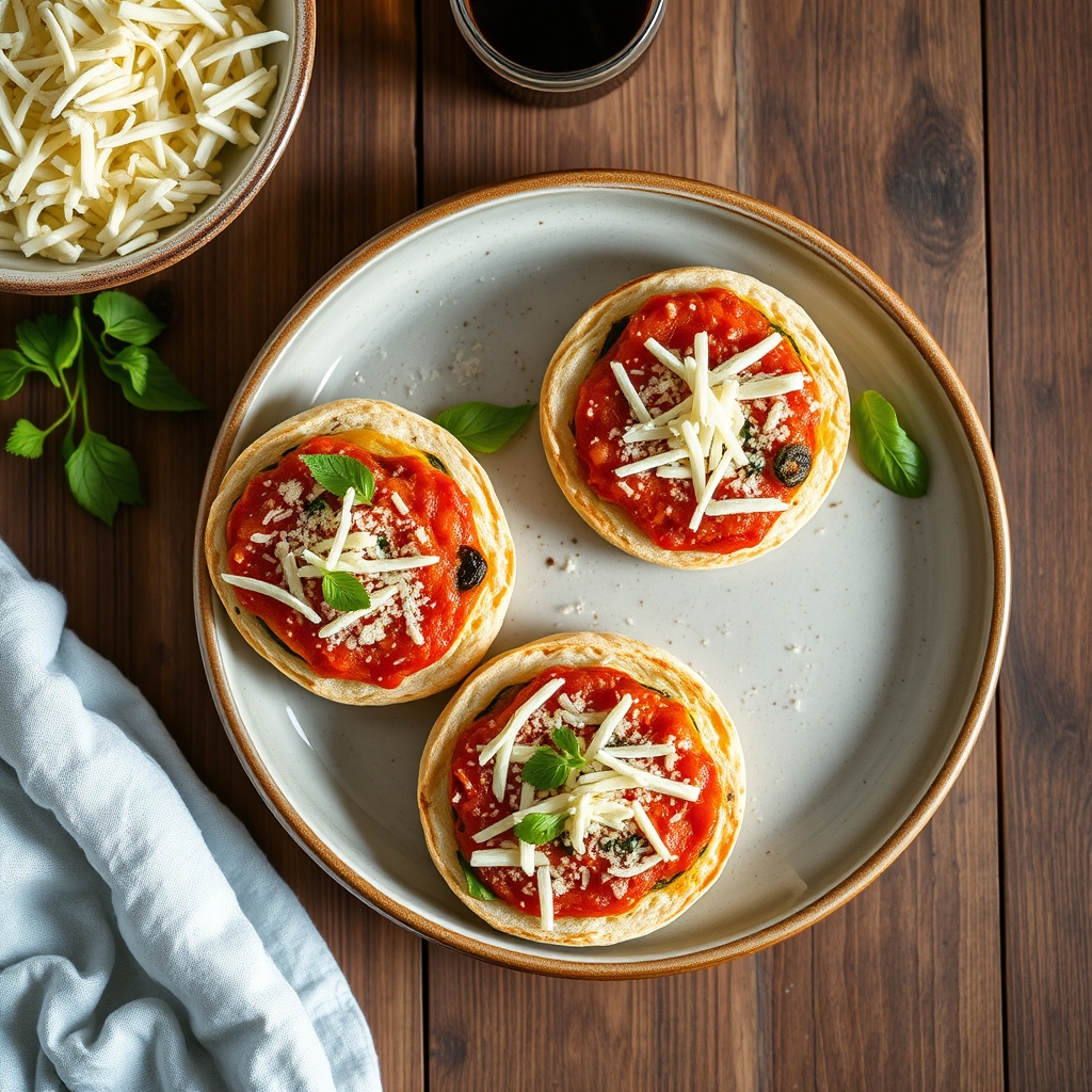 Italian Vegetable Pizzas