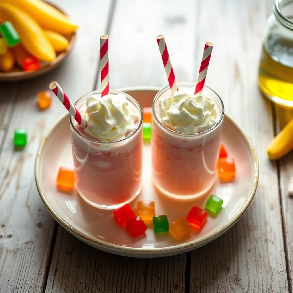Jello Magic Milkshakes