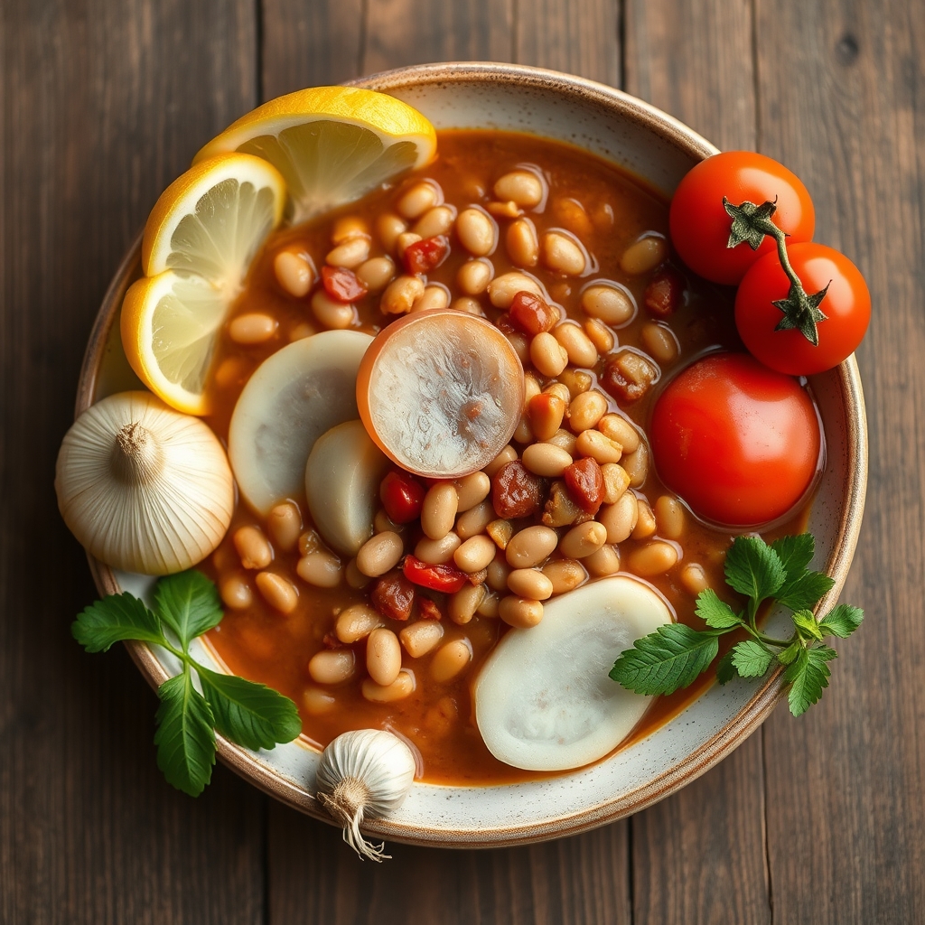 Judias Estofadas(Pinto Bean Soup)