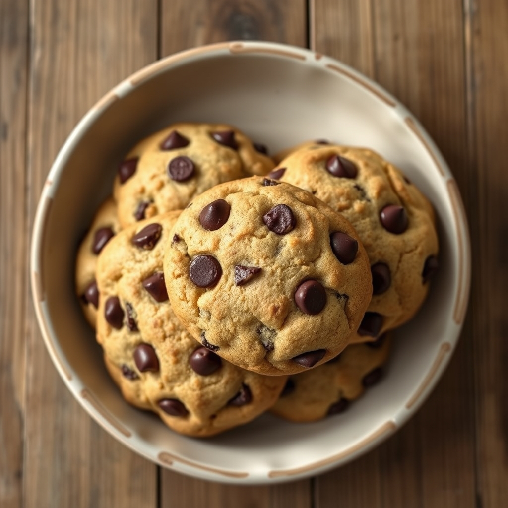 Just Right Chocolate Chip Cookies