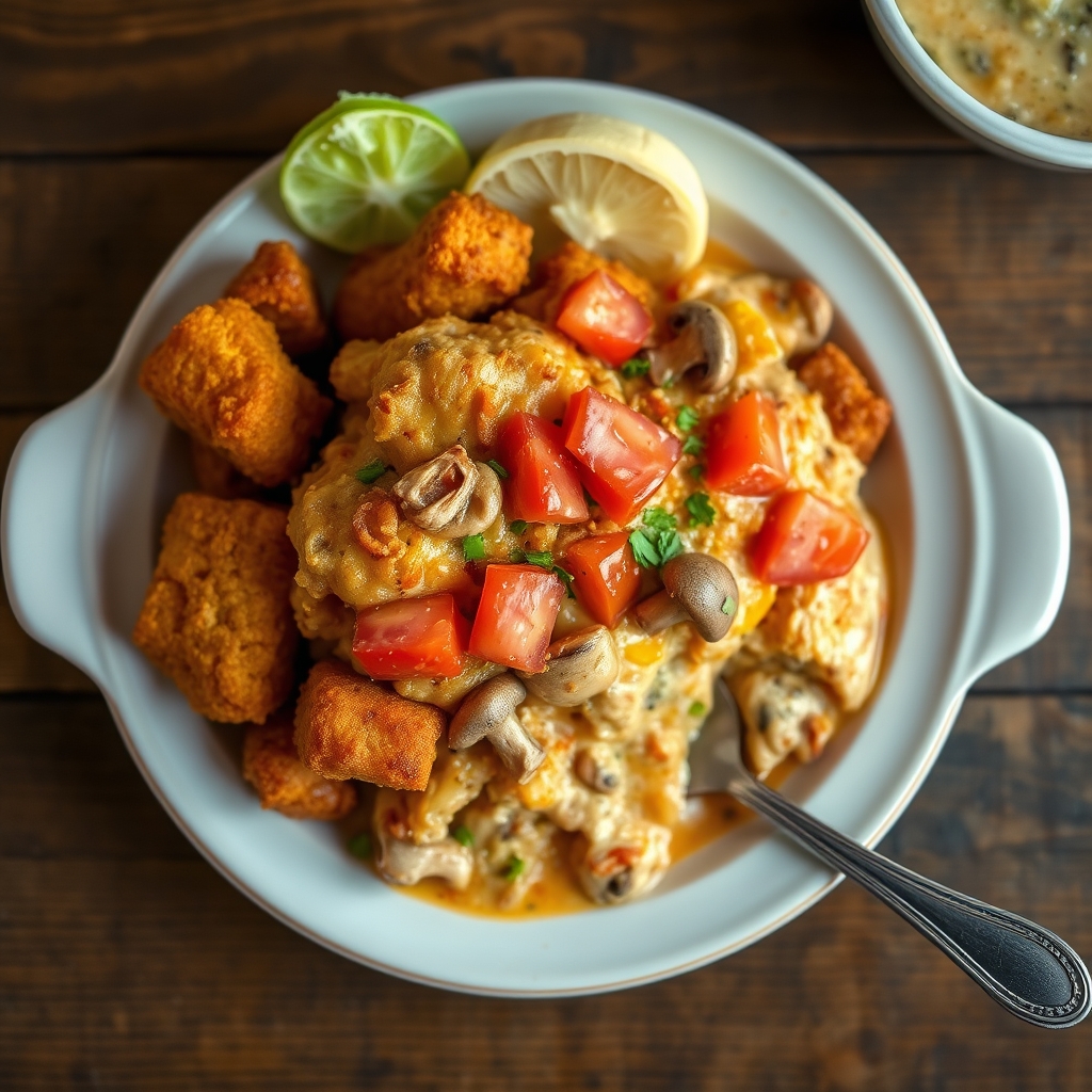 King Ranch Casserole(This Is Good To Take To Church Supper)