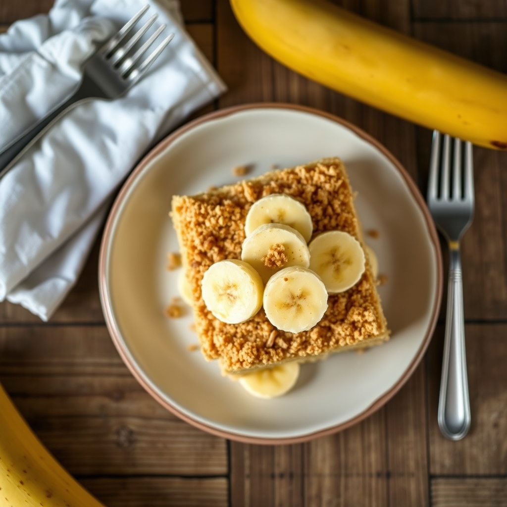 Layered Banana Pineapple Dessert