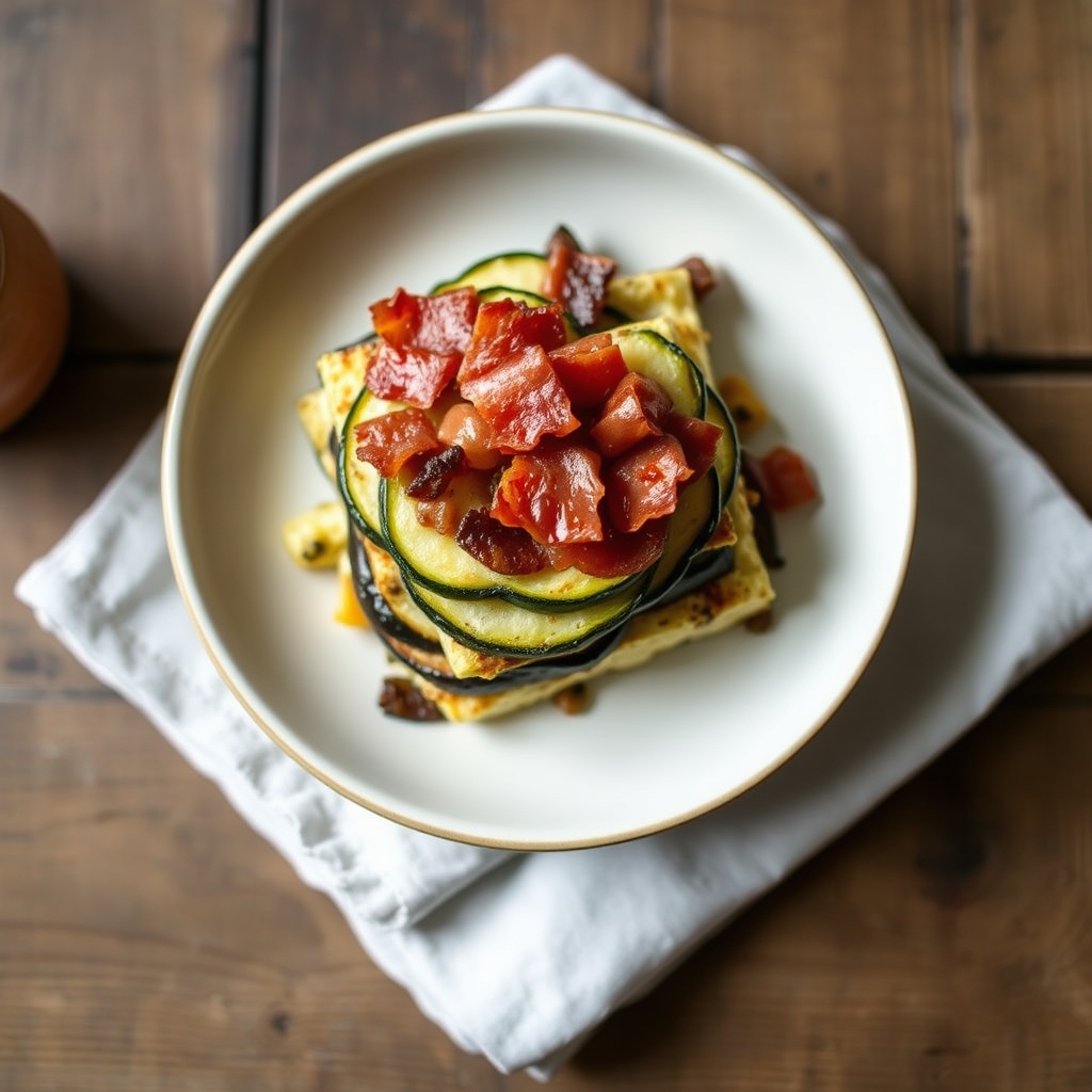 Layered Zucchini Casserole