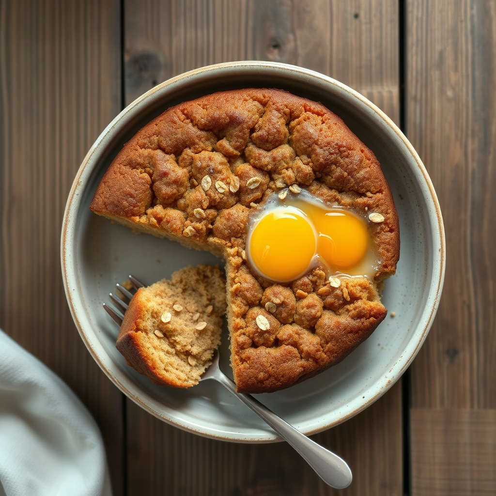 Leftover Oatmeal Cake