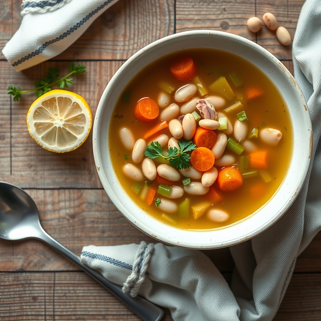 Lemon Bean Soup