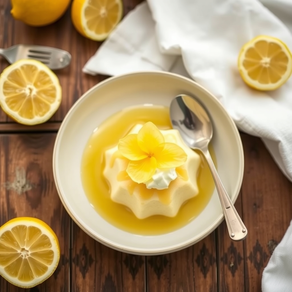 Lemon Daffodil Dessert