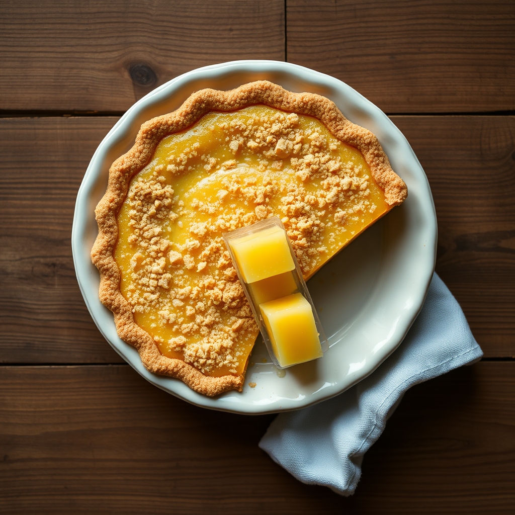 Lemon Graham Cracker Pie