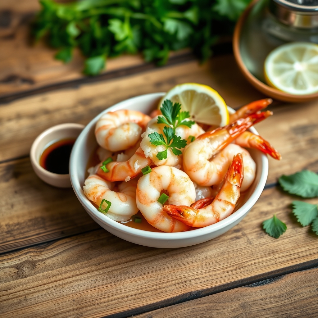 Lemon Shrimp Oriental