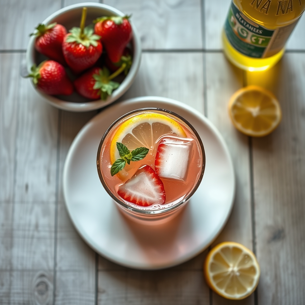 Lemon Strawberry Punch